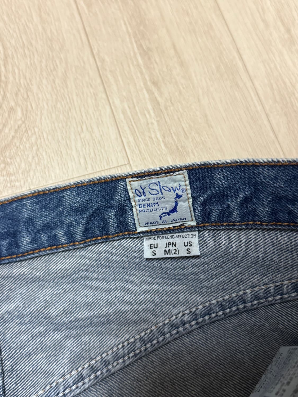 오어슬로우 100 슈퍼대드 데님 2사이즈 상품이미지2
