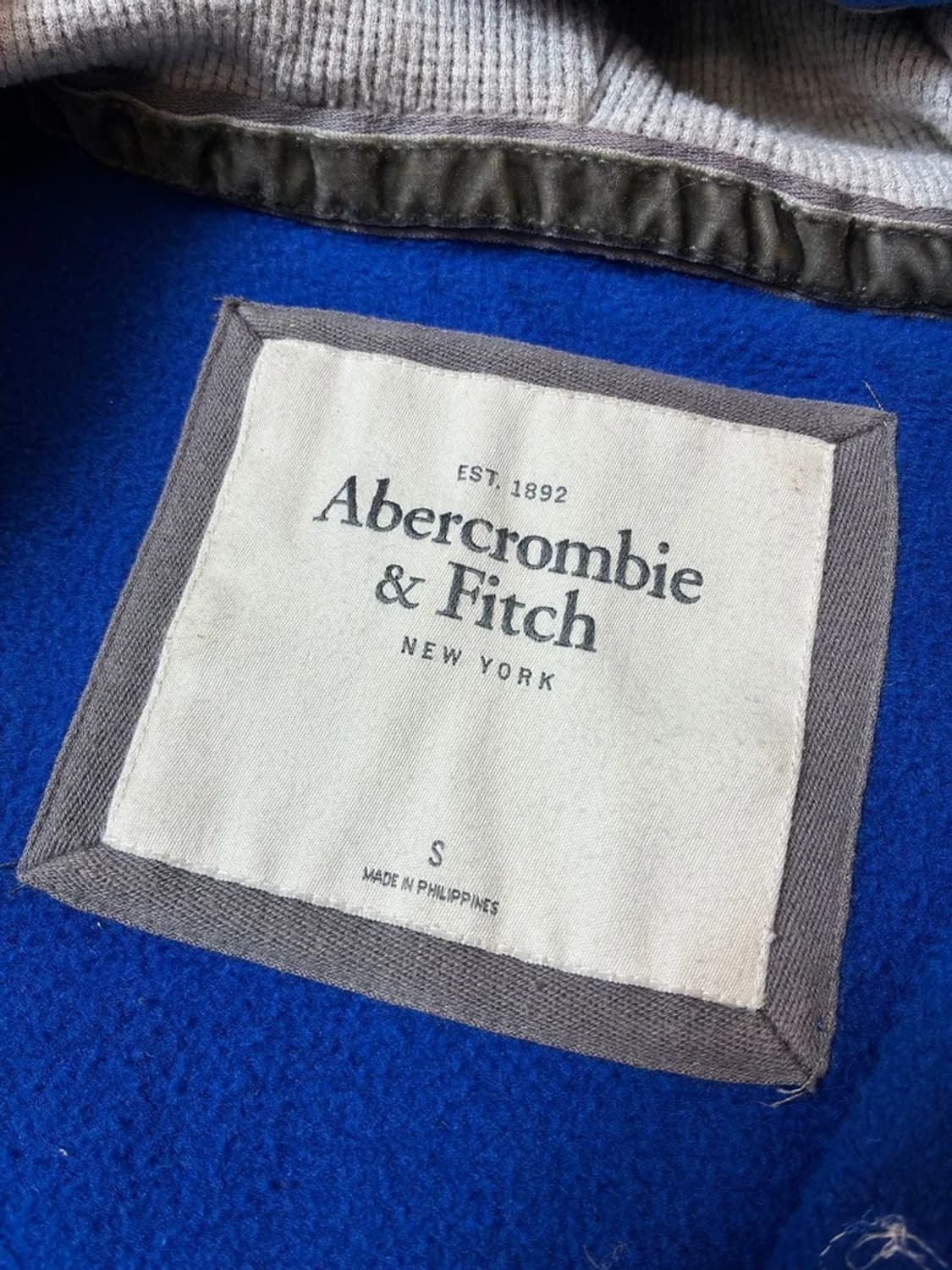 아베크롬비 00's Y2K 자수 로고 후드 집업 PN7410 상품이미지6