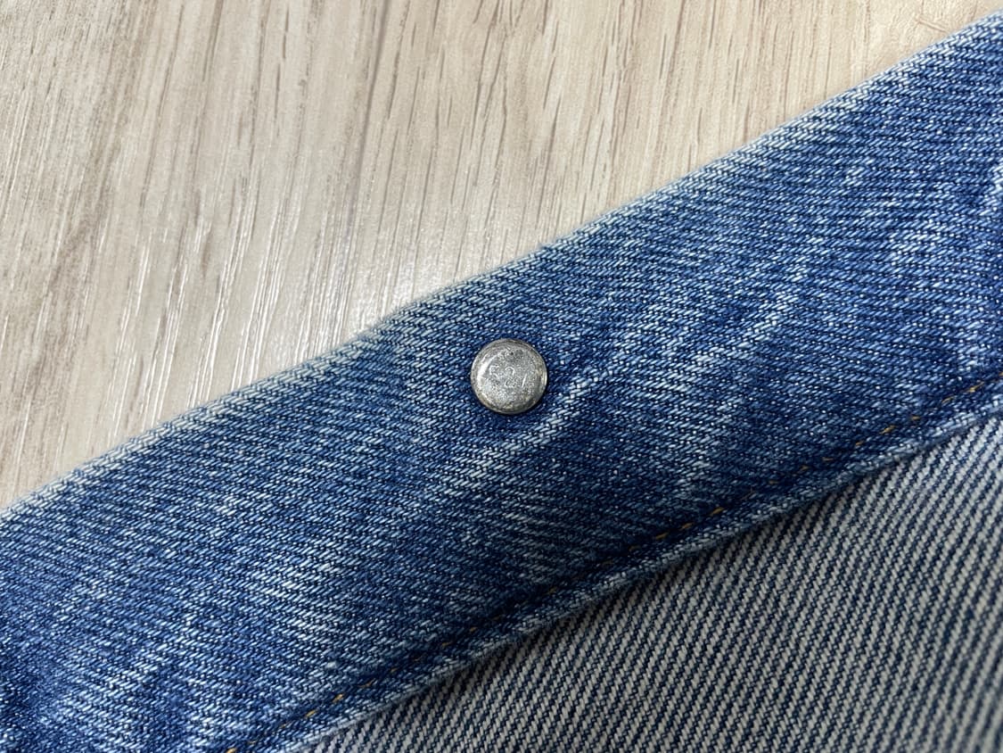 100) 80's 리바이스 3rd 중청워싱 4포켓 데님자켓(미국제) 상품이미지8
