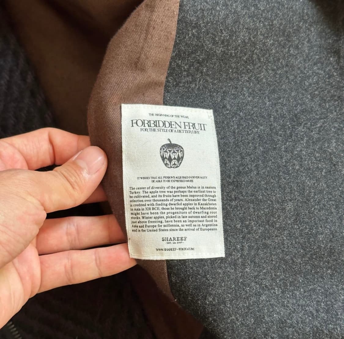 Shareef 울 소가죽 바시티 자켓 상품이미지9