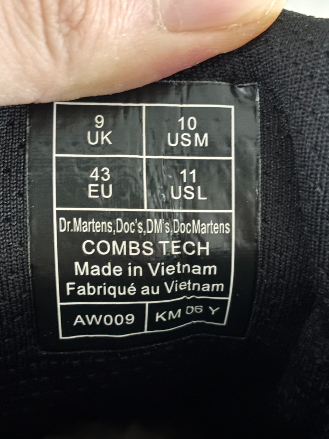 닥터마틴st 컴뱃 부츠, COMBS TECH 280 상품이미지8