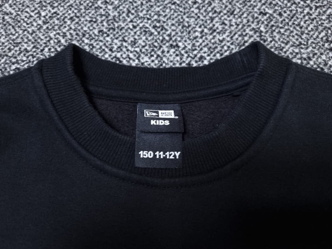 [무료배송][150]뉴에라 키즈 기모 맨투맨 긴팔티 상품이미지5