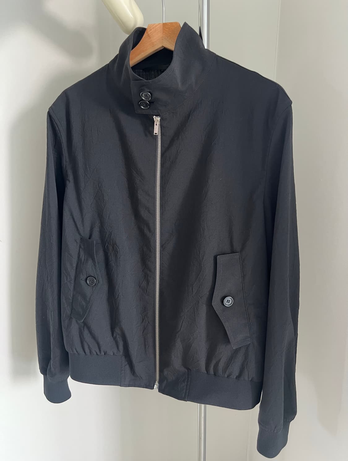 HELMUT LANG bondage high-neck bomber 상품이미지1