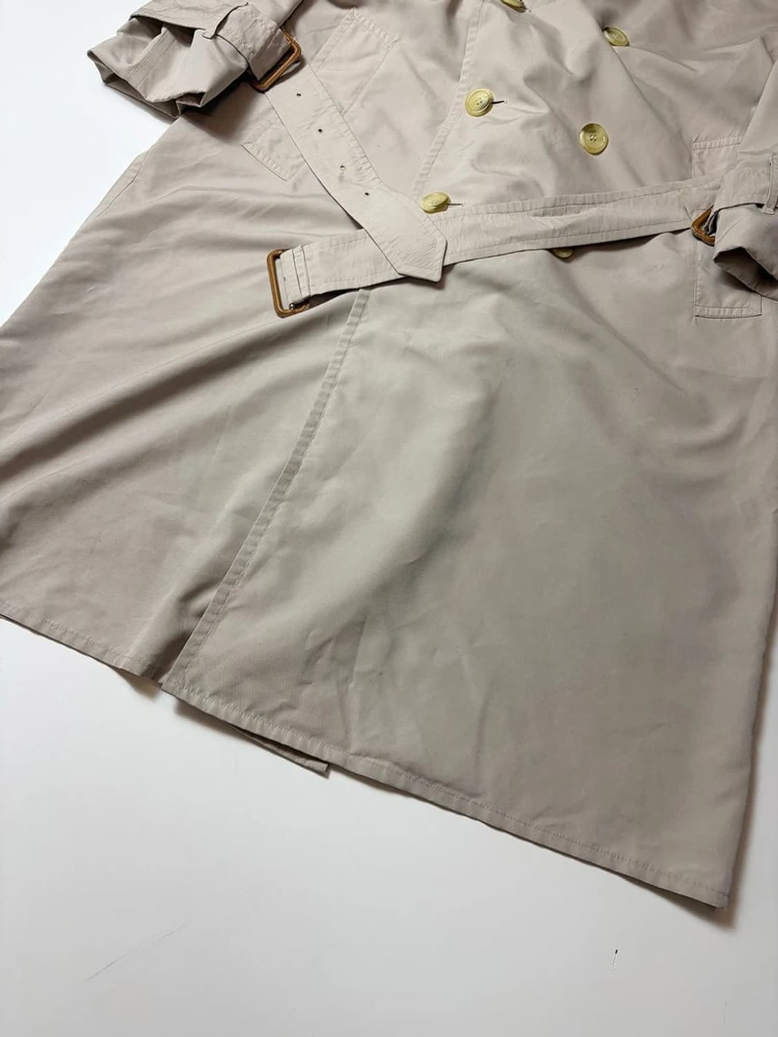 버버리 90's OG 러프 벨티드 트렌치 코트 PN9258 상품이미지3