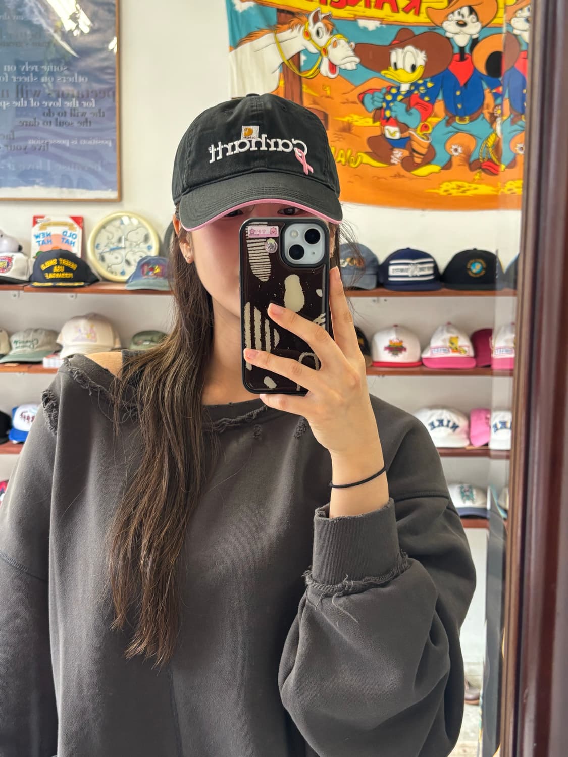 칼하트 빈티지 볼캡 상품이미지1