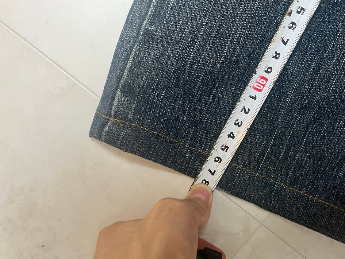 에드윈 워싱 청바지 와이드핏 34 상품이미지7