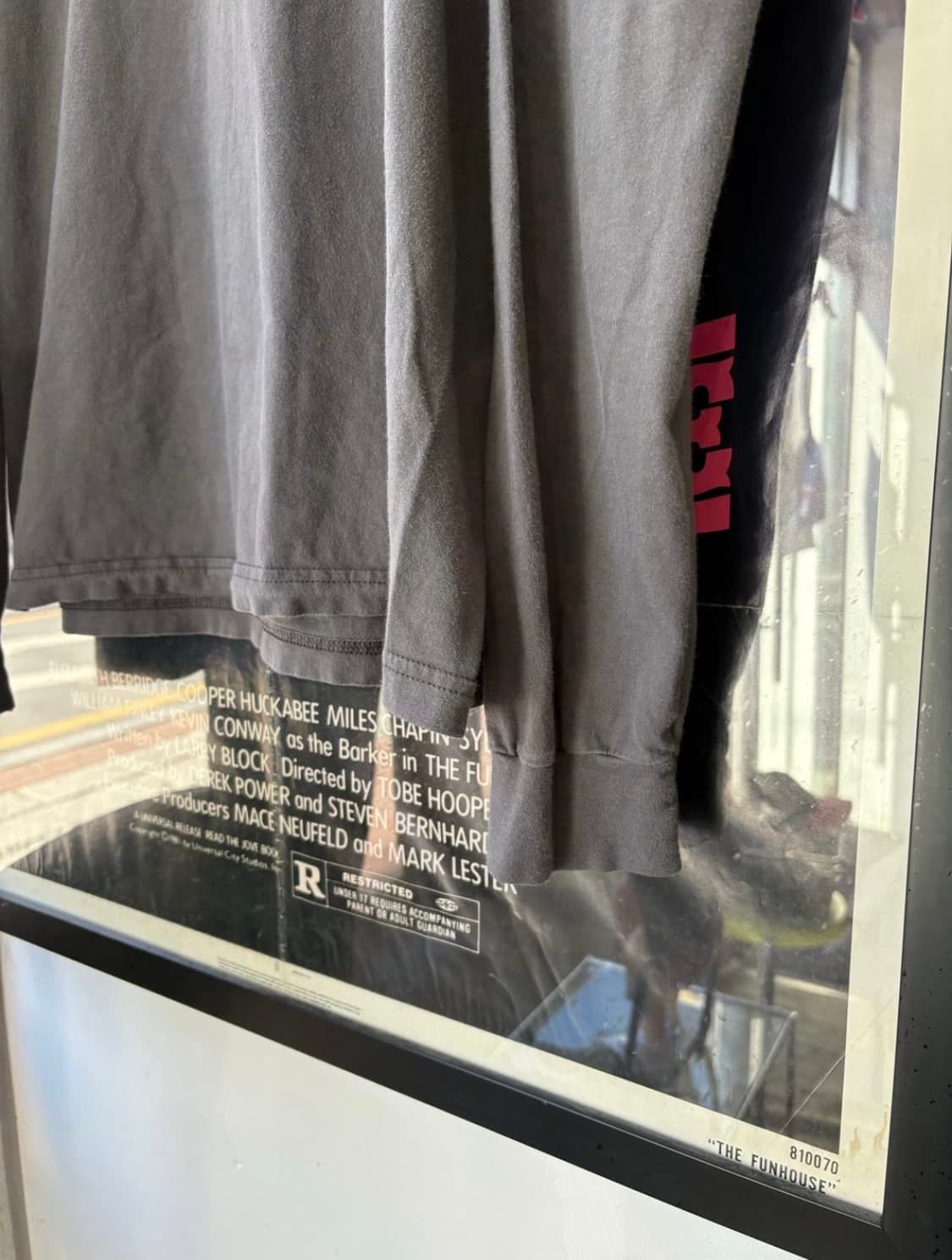 빈티지 Apple 롱슬리브 USA 차콜 L 상품이미지4