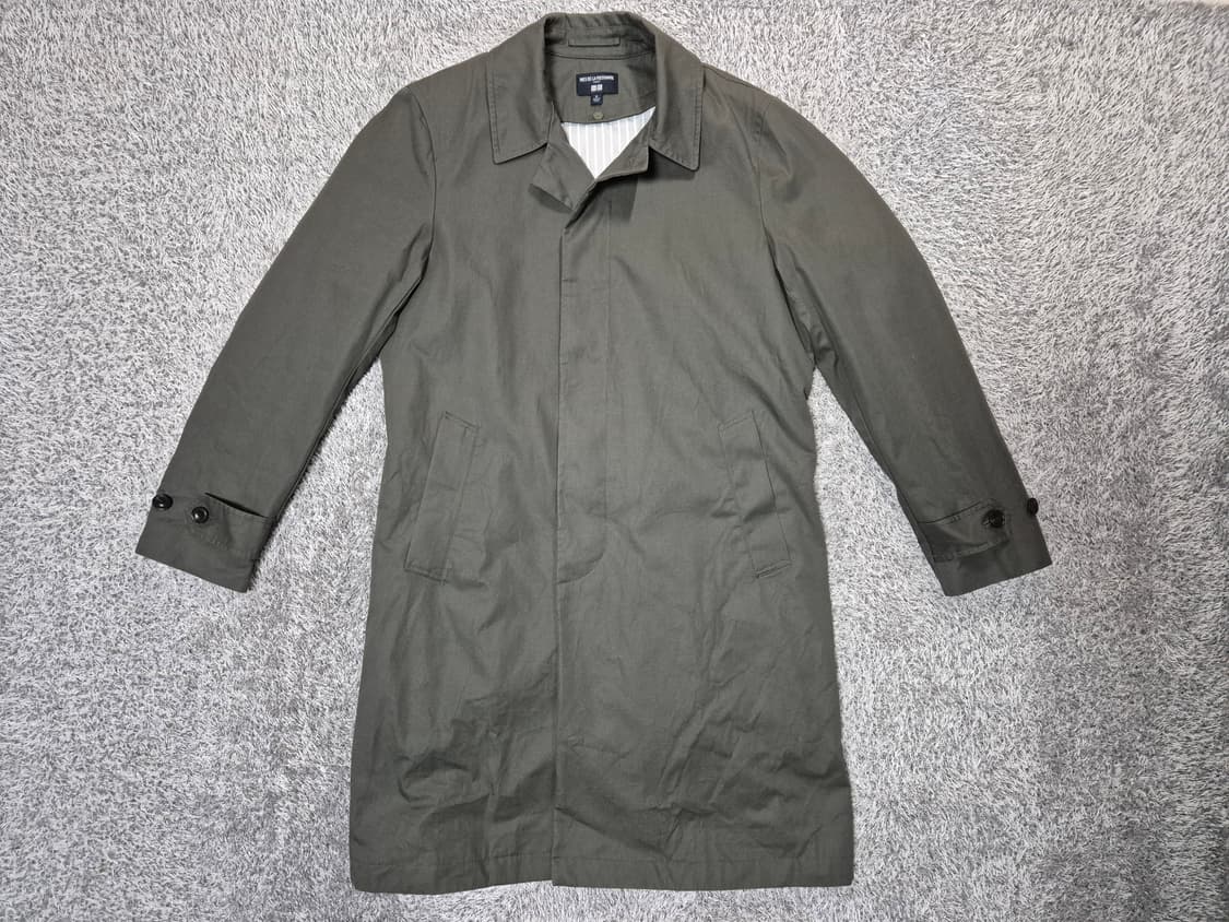 유니클로X이네스 남성 컨버터블 칼라 코트 M 상품이미지1