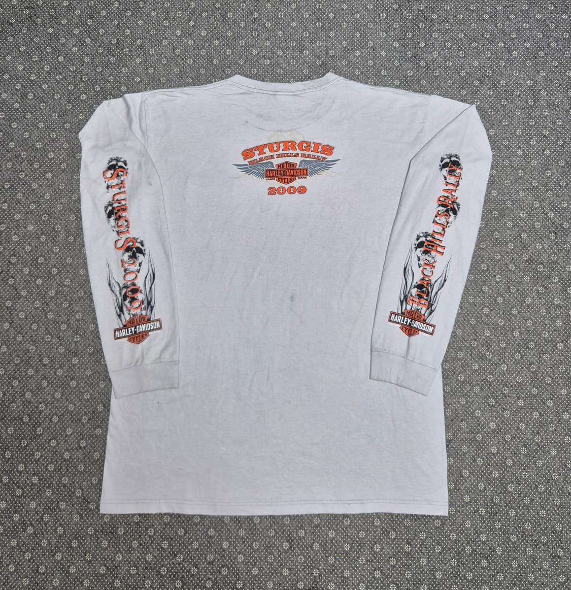 [XL] 00s US Made 할리데이비슨 슬리브 -337 상품이미지2