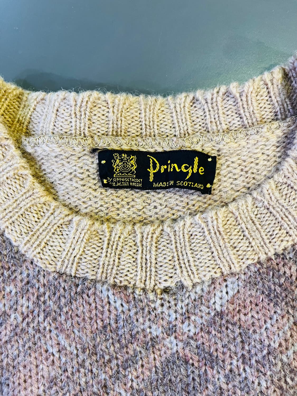 프링글 오브 스코틀랜드 셰틀랜드 울 니트 상품이미지3