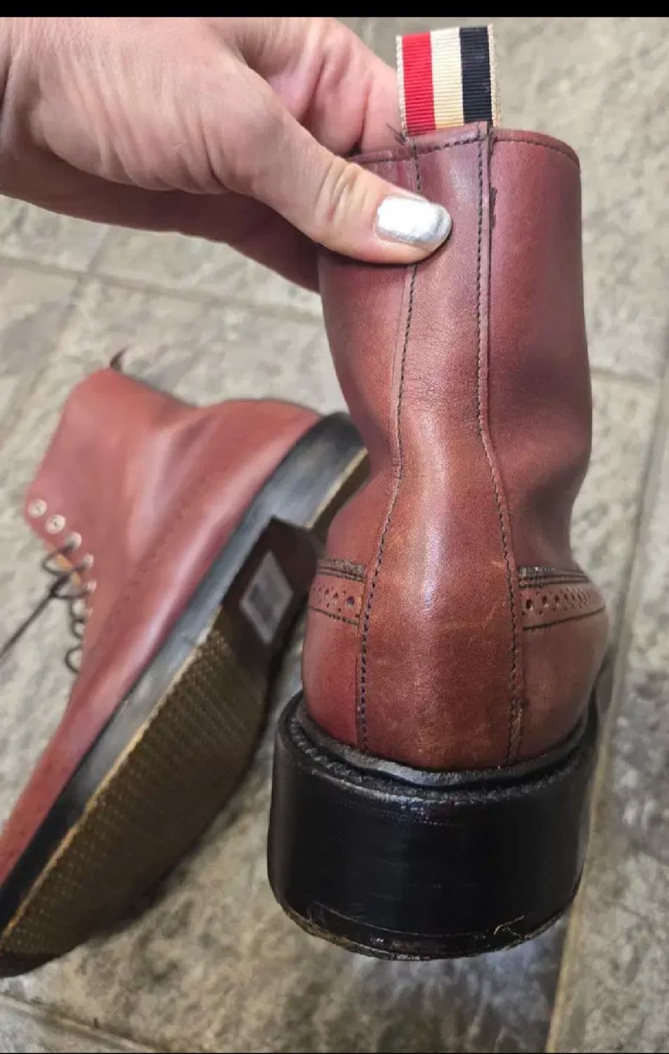 탐브라운 윙탑부츠(정품) 상품이미지4
