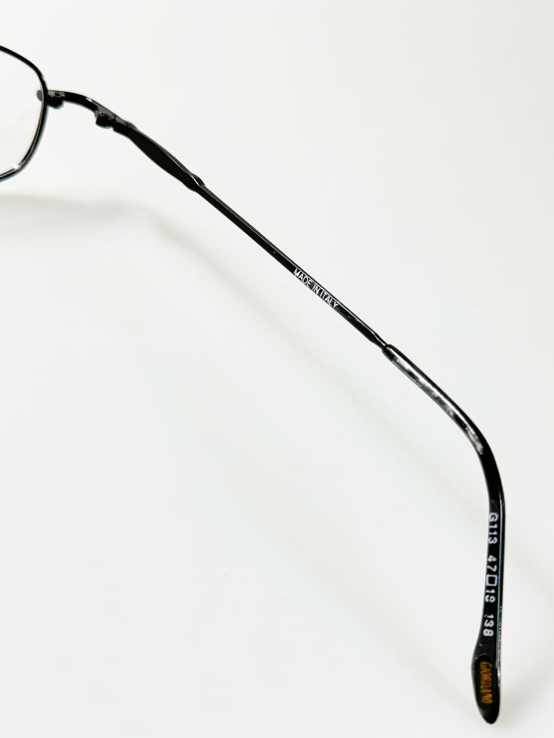 90s GIORDANO 슬림 오벌 메탈 프레임 빈티지 안경 상품이미지6