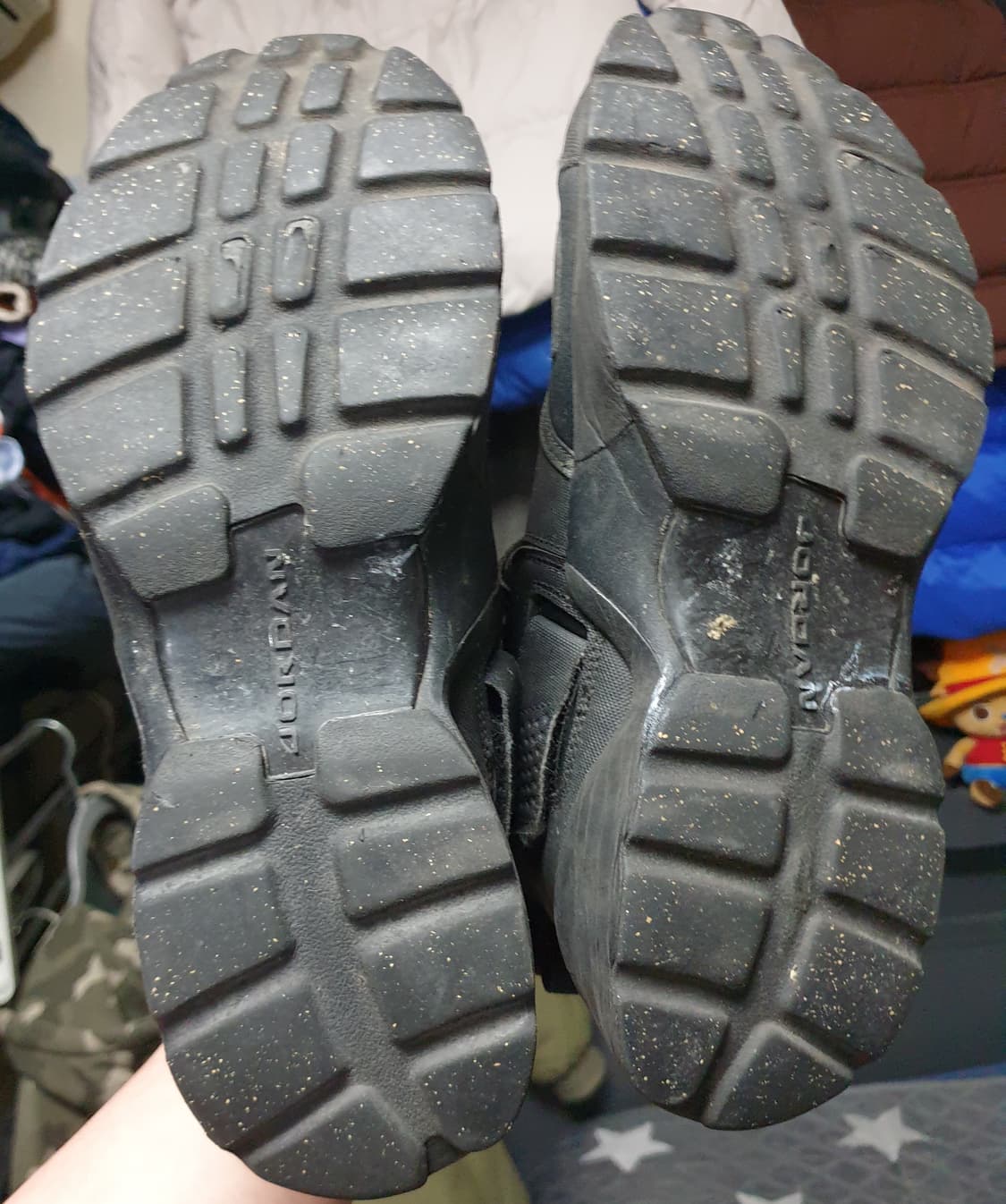 (해외발매) 나이키 조던 트루어 LX 하이 스니커즈 올블랙 (275) 상품이미지5