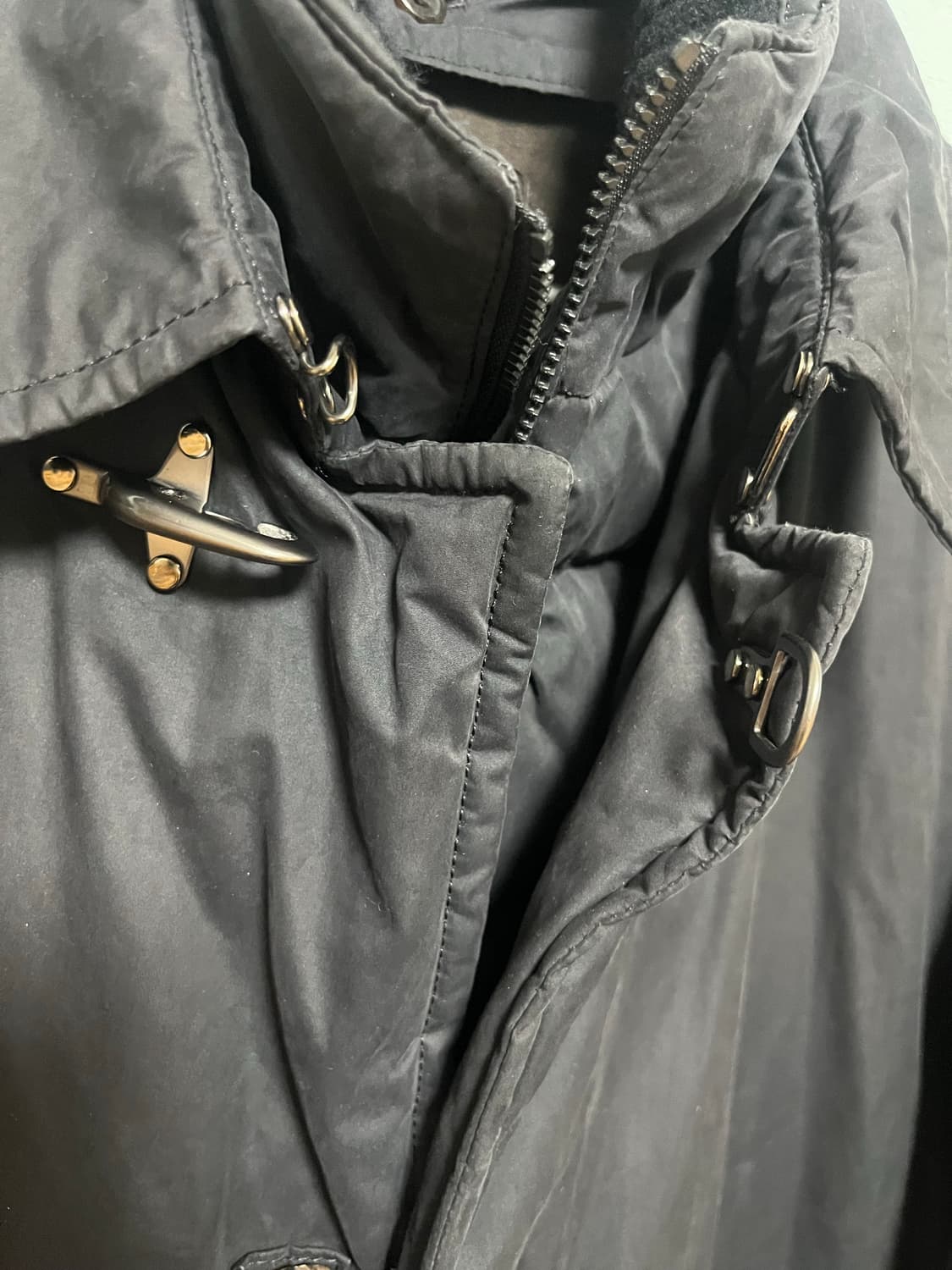 닥스(DAKS) 블랙 남성 구스다운 패딩자켓 상품이미지2