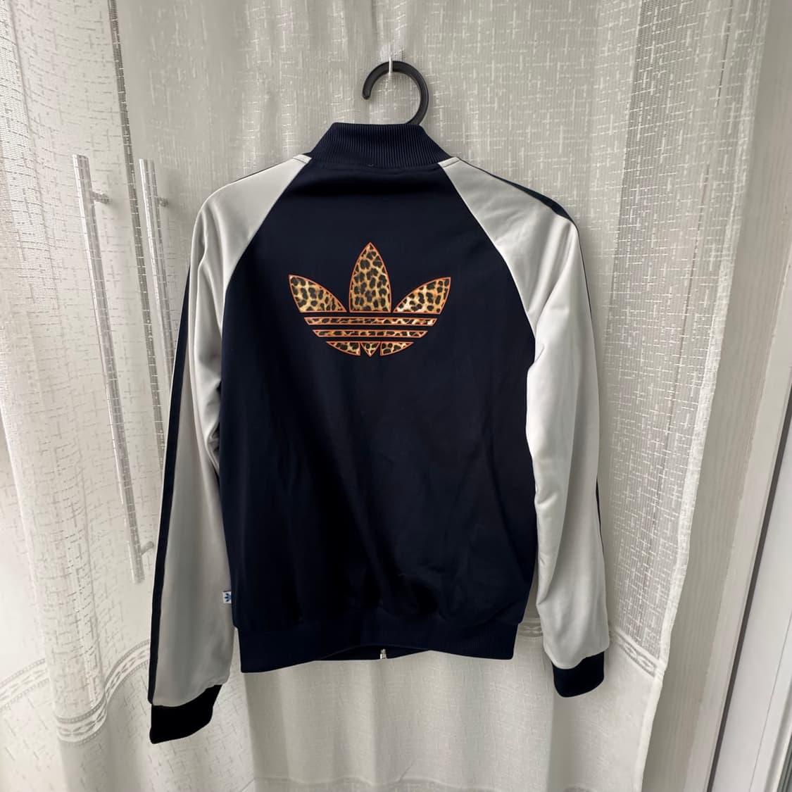 아디다스 네이비 아이보리 삼선 져지 여성 90사이즈 상품이미지5