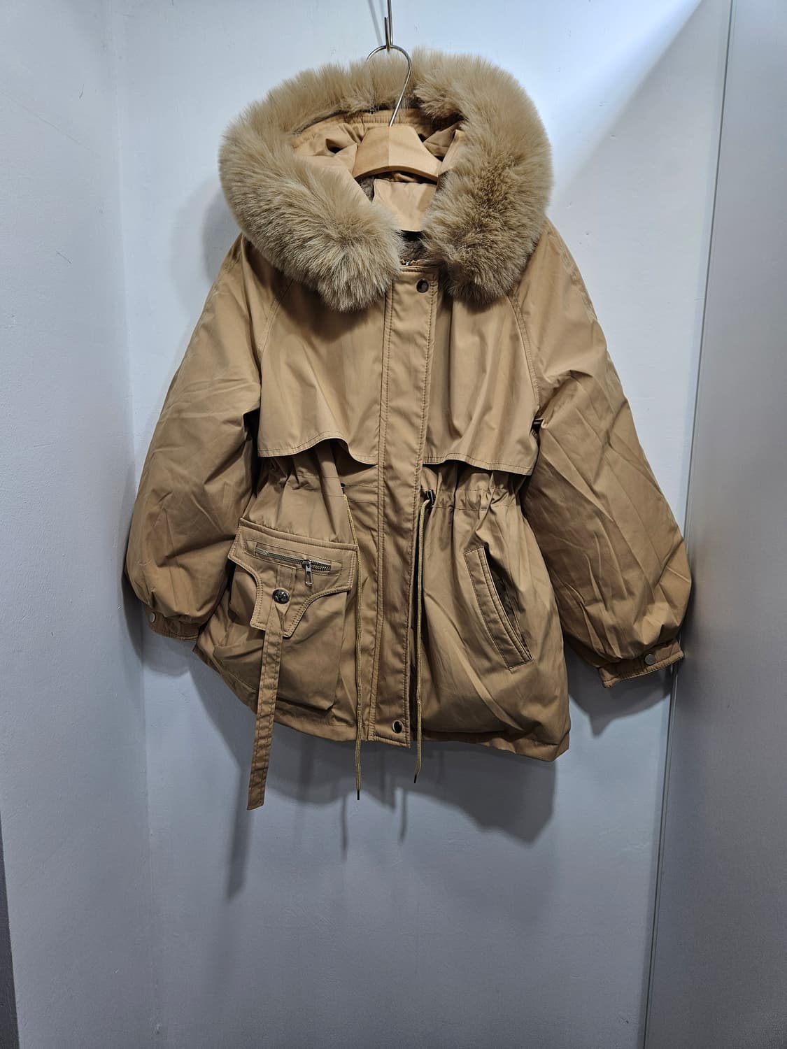 후드 퍼 야상 점퍼 상품이미지1