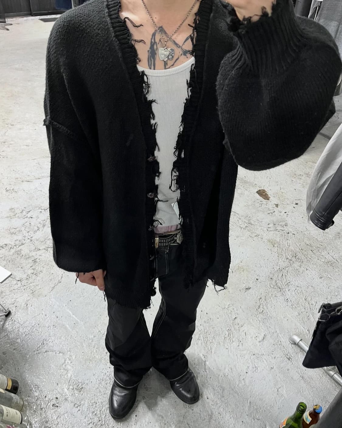 apres jour mignon grunge cardigan 상품이미지1