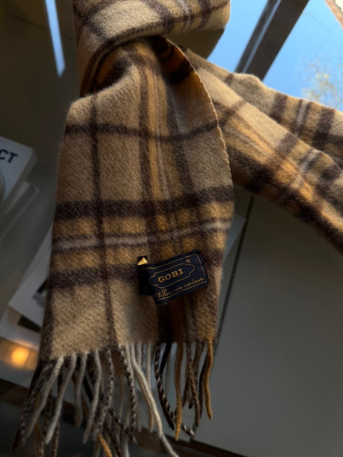 고비 캐시미어 머플러 상품이미지3