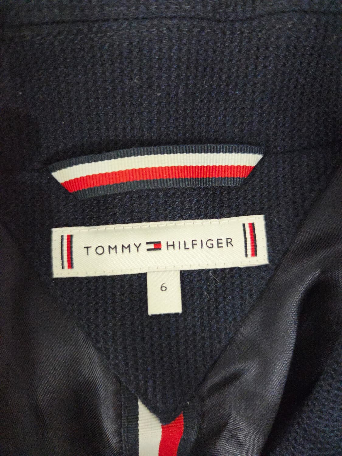 타미힐피거(Tommy Hilfiger) 다크 네이비 투버튼 자켓 상품이미지6