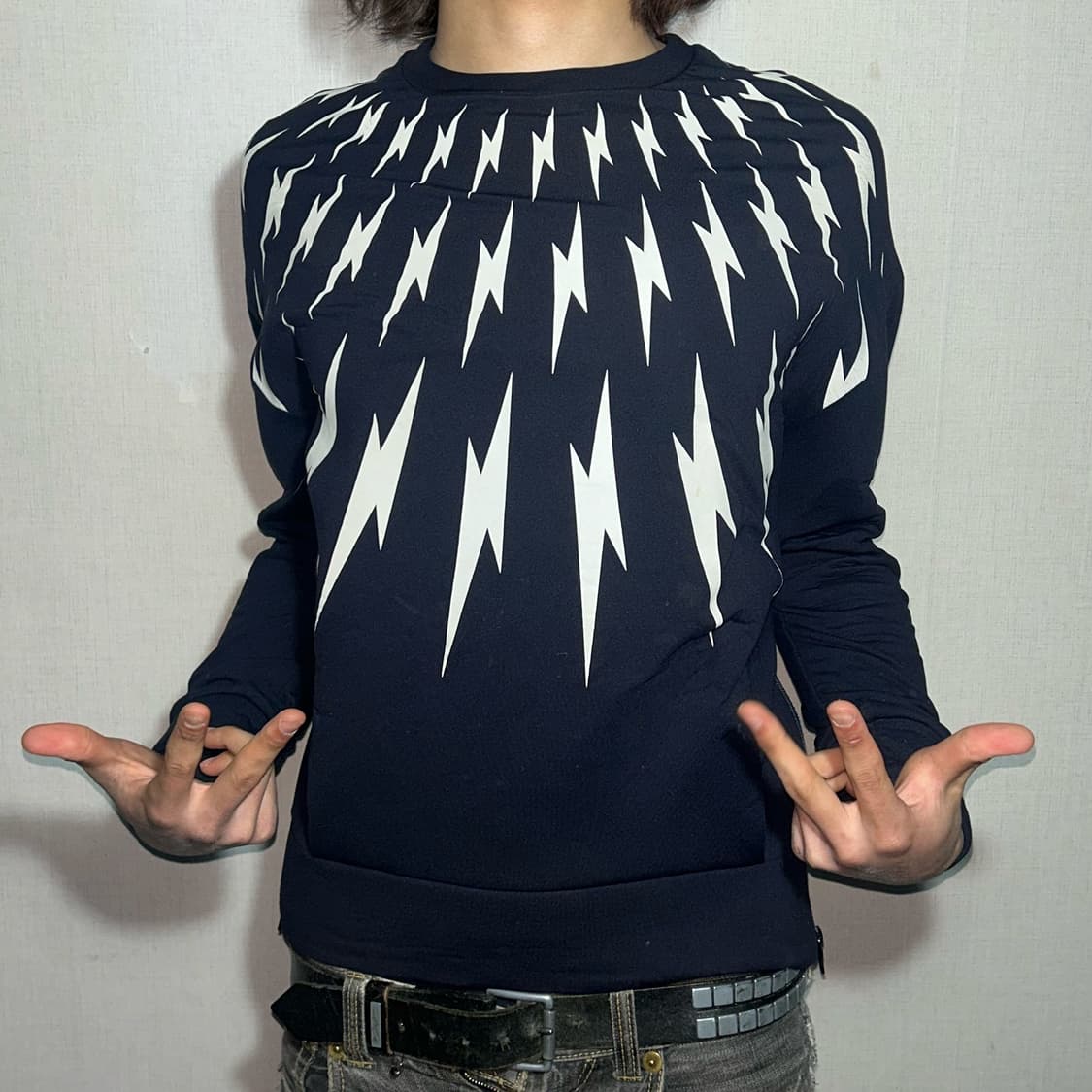 닐바렛 지퍼 맨투맨 상품이미지5