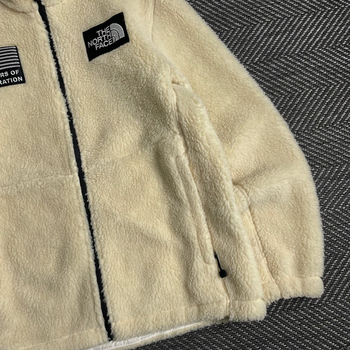 노스페이스 스노우 플리스 자켓 베이지y 3658 상품이미지3
