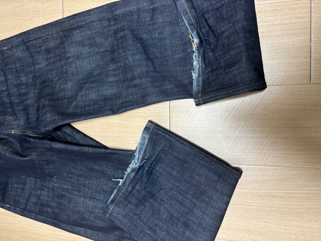 No maintenance 14온즈 베기 셀비지 데님  상품이미지5