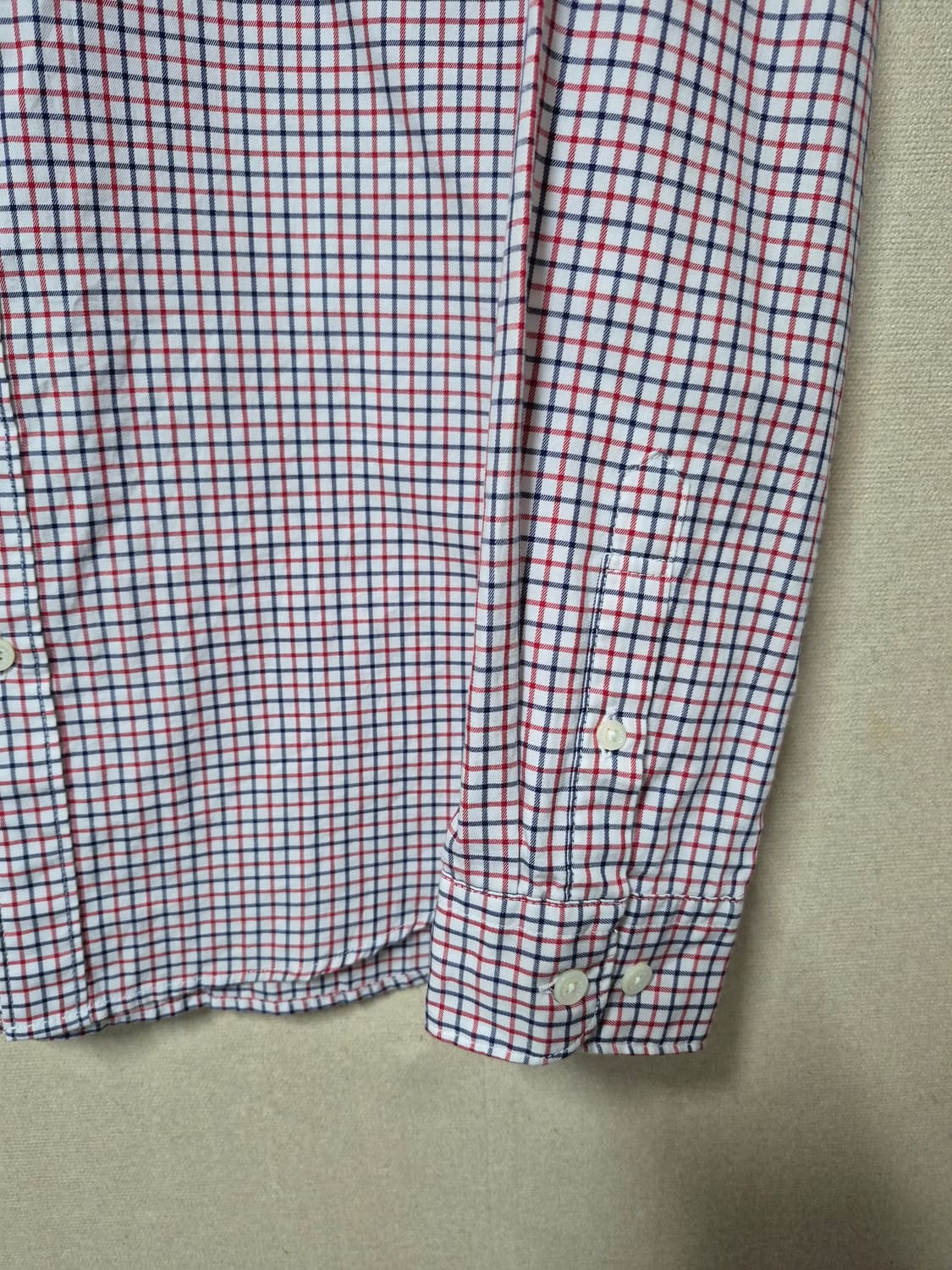 빈폴 리퀴드 코튼 체크셔츠 상품이미지3