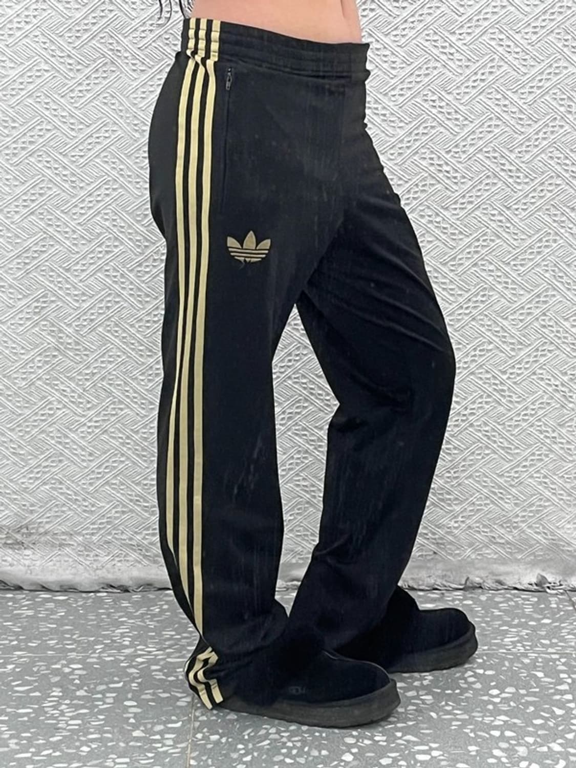 아디다스 흑탭 파이어버드 검골 트랙팬츠 츄리닝바지 90 C07355 상품이미지1
