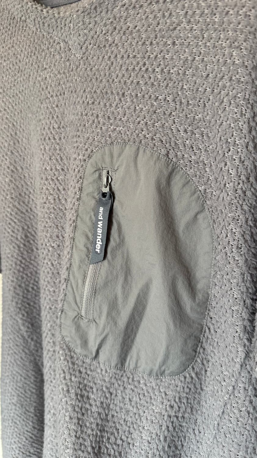 앤드원더 알파 다이렉트 풀오버 L ANDWANDER alpha direc 상품이미지3