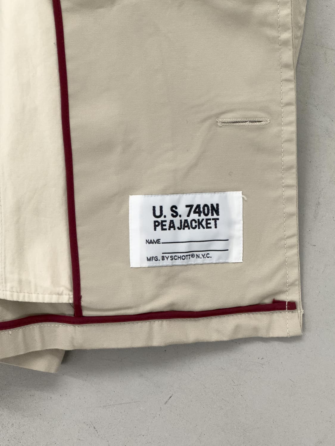 Schott 740N 피코트 자켓 상품이미지6