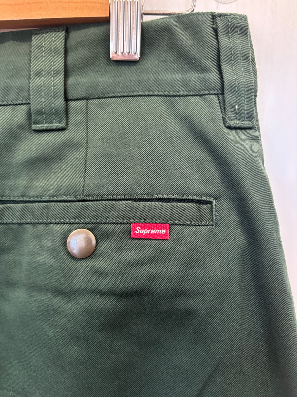 Supreme chino green 상품이미지4