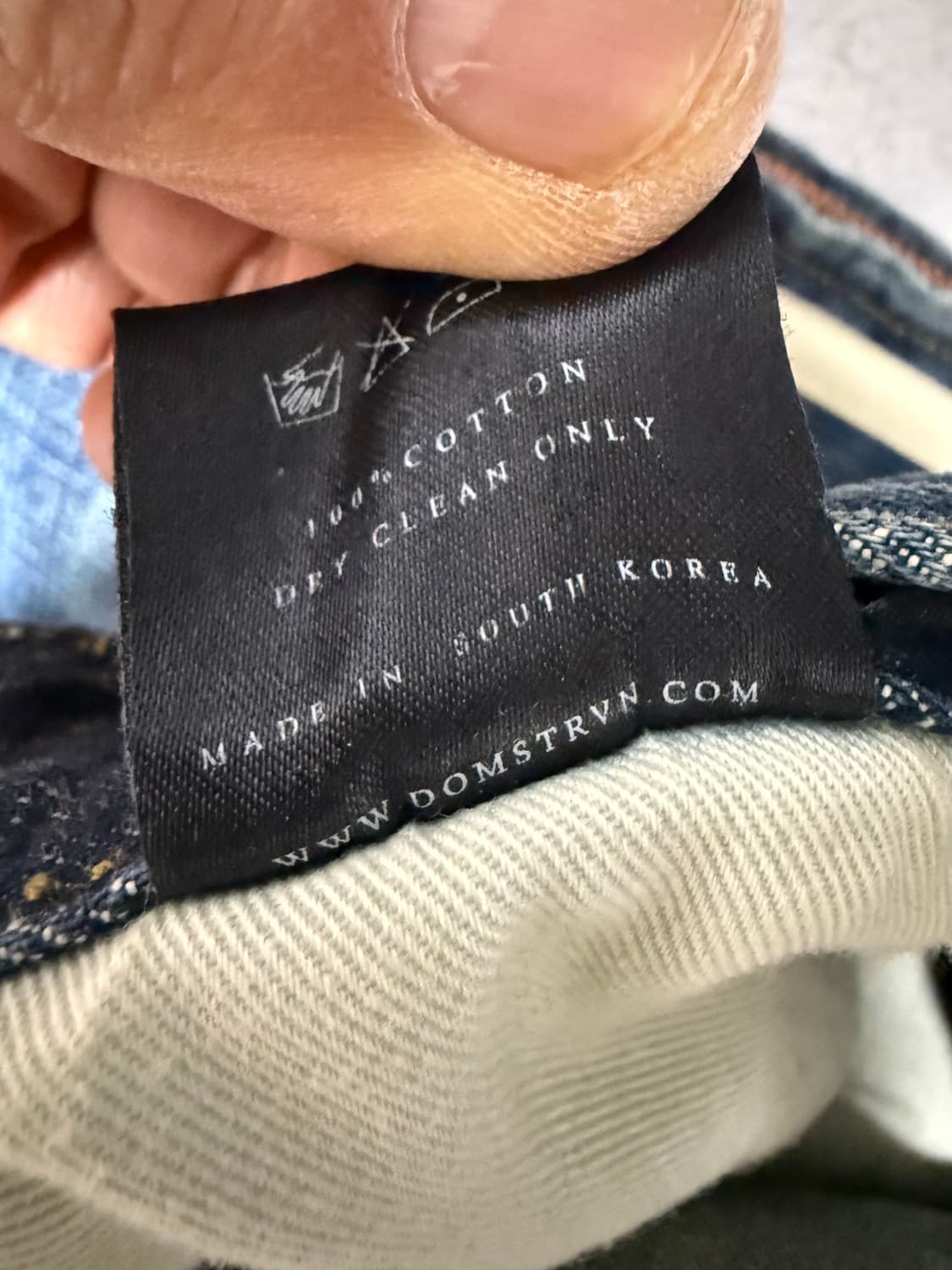 Dominans Stravan 사이드지퍼 데님팬츠 44 상품이미지10