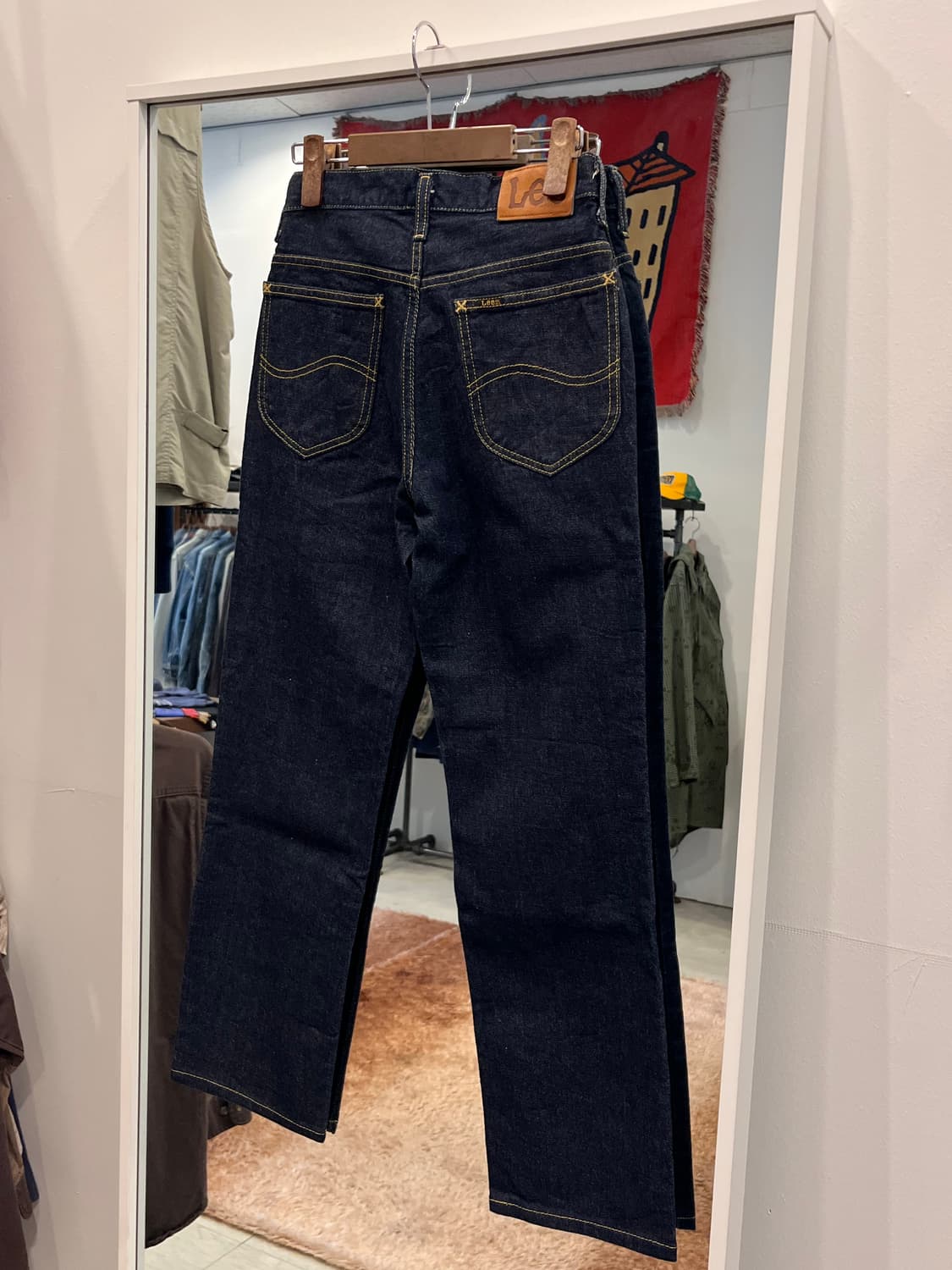 Lee 리 인디고 데님 팬츠 (made in Japan) (26inch) 상품이미지4