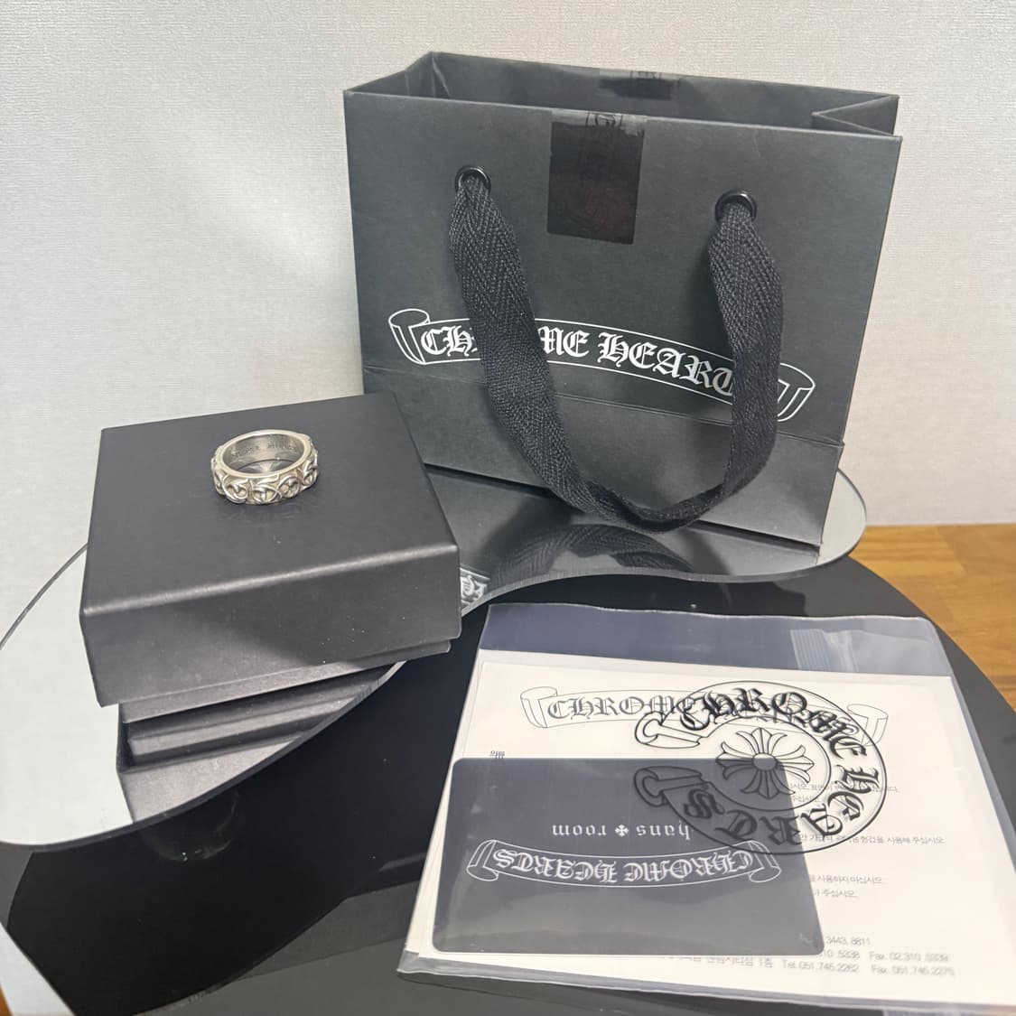 크롬하츠 이터니티 바인 밴드 링 21.5 상품이미지4