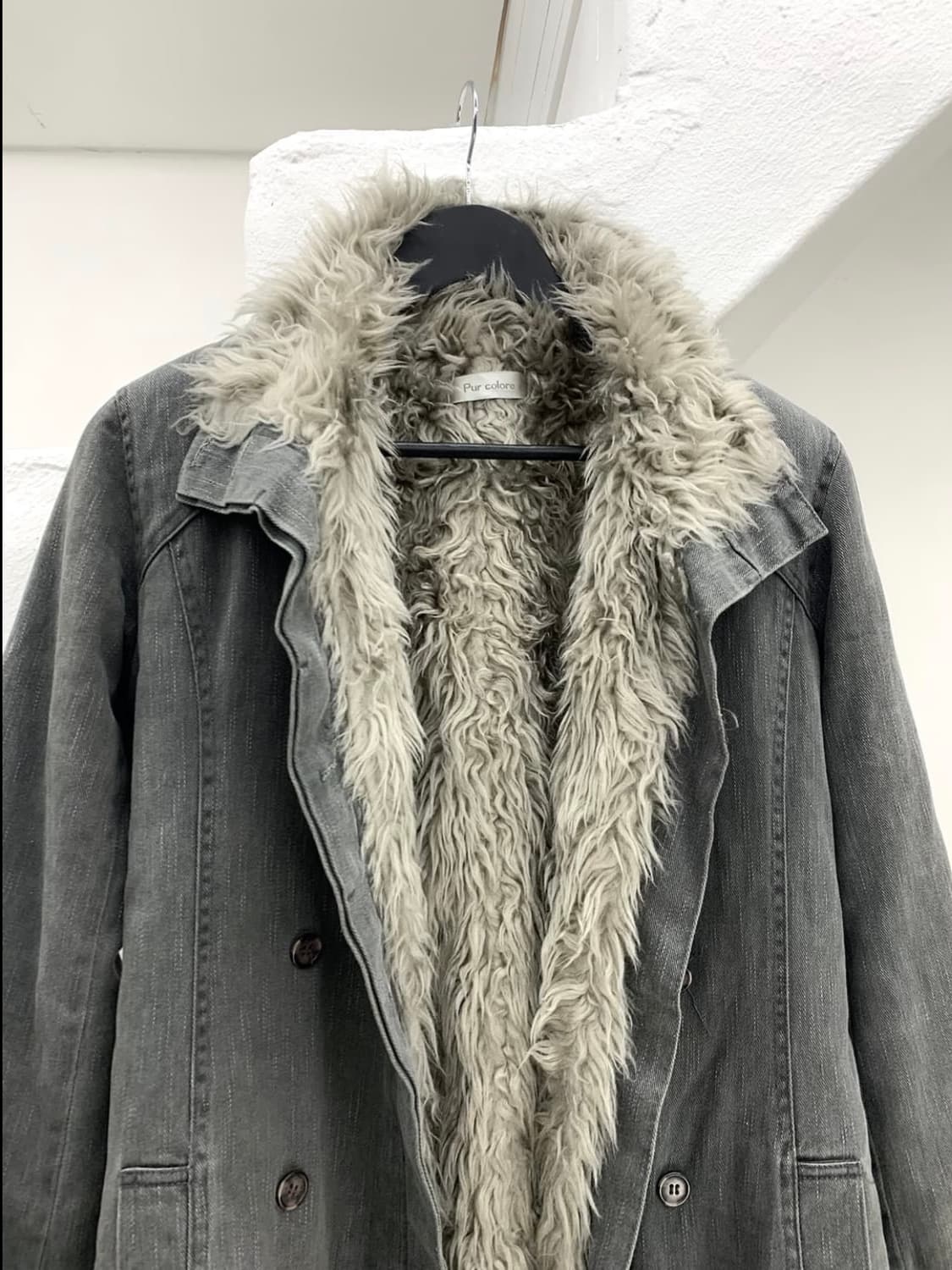 V-kei mood fur coat 상품이미지5