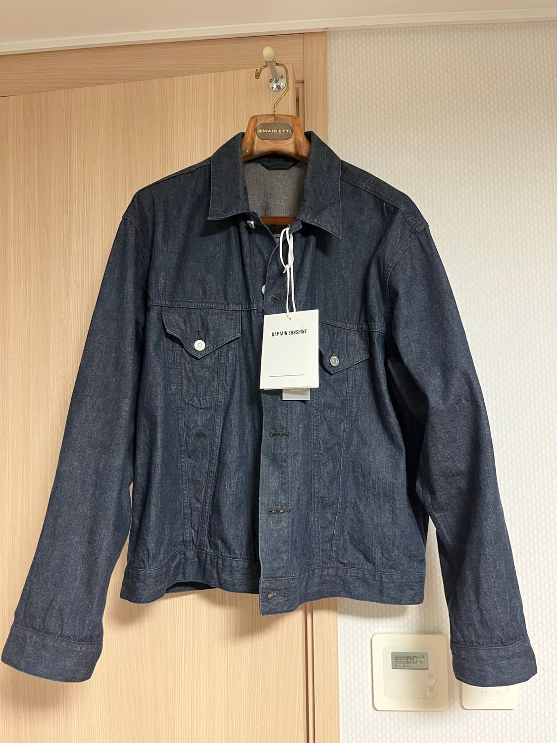 캡틴선샤인 3rd 데님자켓 다크인디고 원워시 42사이즈 상품이미지1
