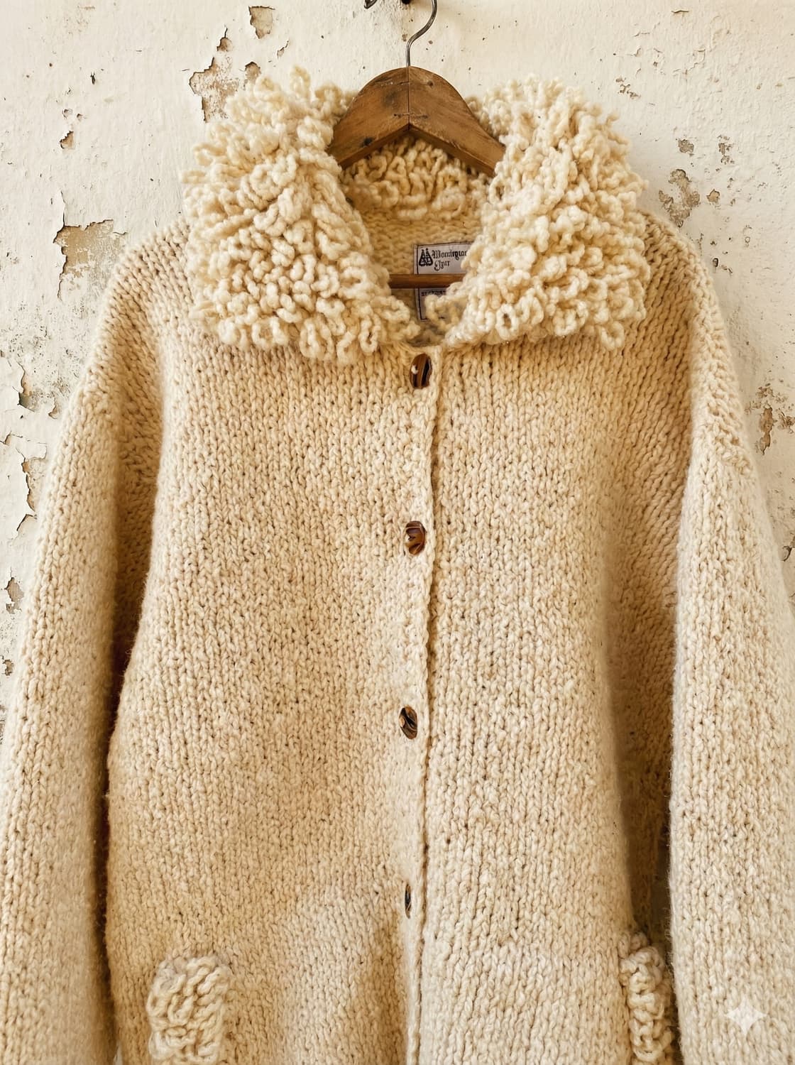 청키한 리얼 에콰도르 가디건 상품이미지2