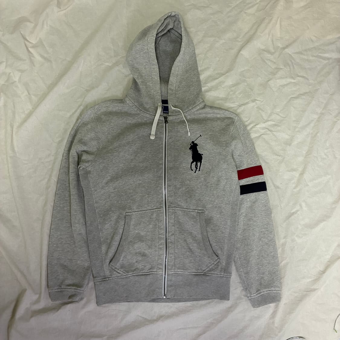 폴로 빅포니 그레이 후드집업 m 상품이미지1