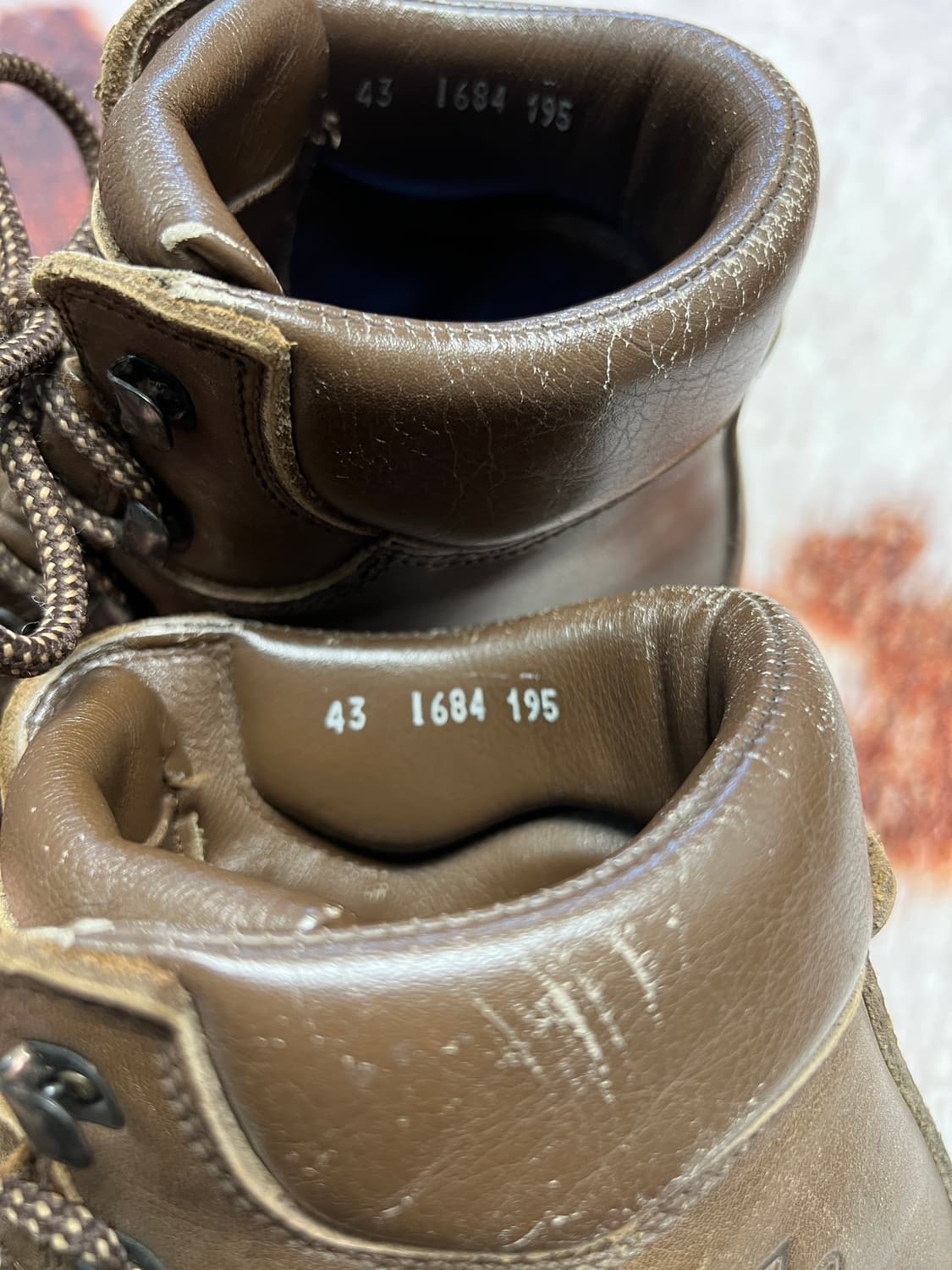 [275] 잠발란 클래식 하이킹 부츠 브라운 43 상품이미지6