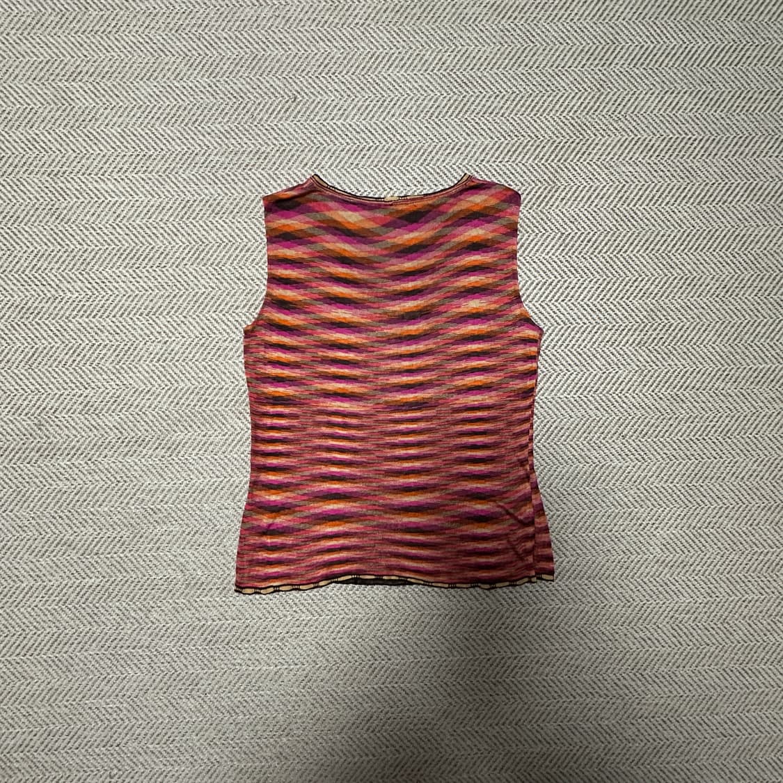 MISSONI italy made sleeveless shirts 상품이미지2