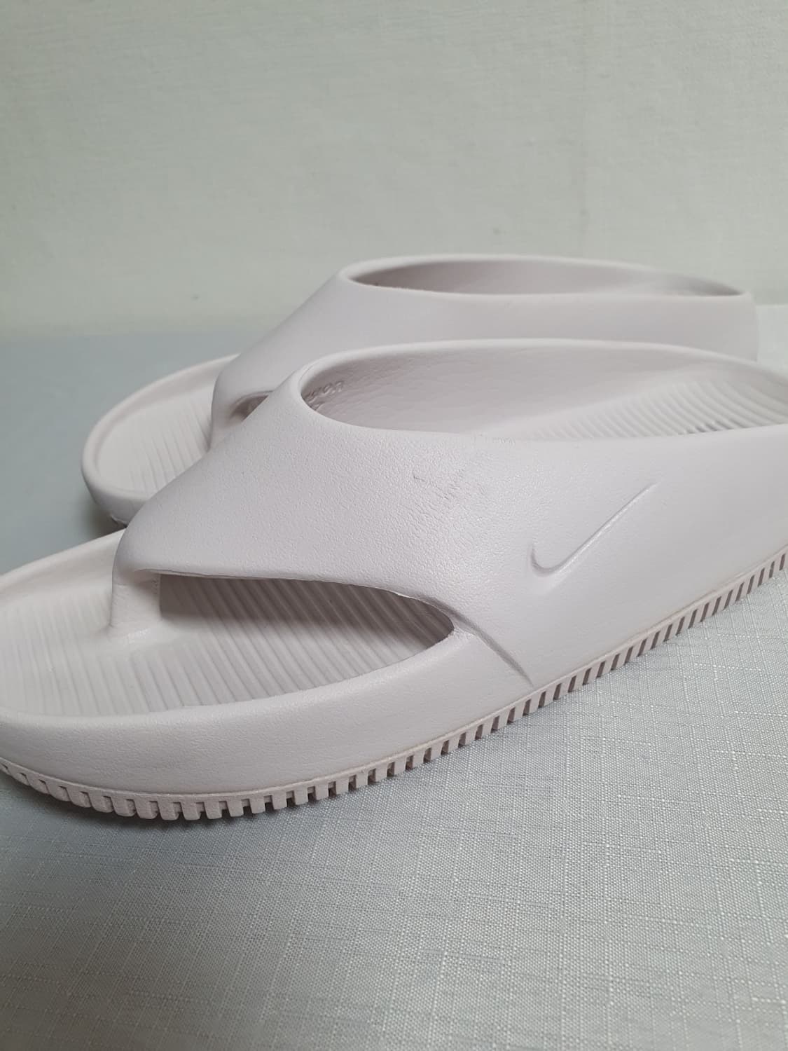 택포가 260mm 나이키 쪼리 캄 플립플랍 라이트그레이 상품이미지7