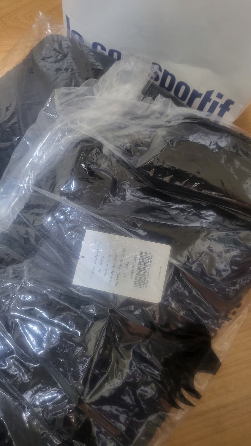 르꼬끄 유니플리스 루즈핏 자켓 - 블랙 새상품 105 상품이미지3