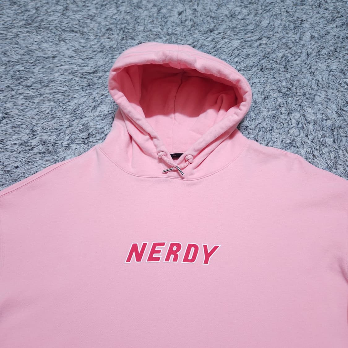 널디) L 남자 오버핏 후드티셔츠 / 왕눈이샵 상품이미지3