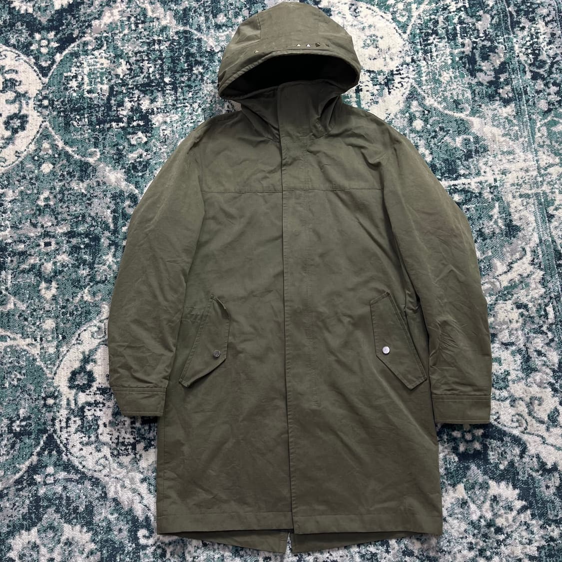 System 시스템 옴므 카키 오버 스터트 야상 코트(95) 상품이미지2