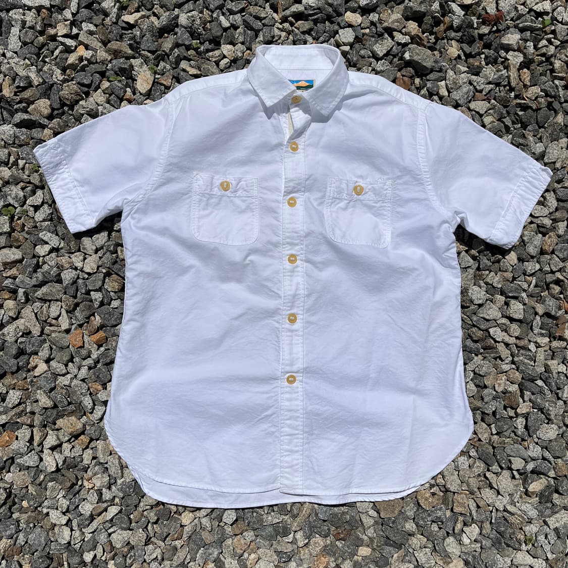 GLOBAL WORK 화이트 셔츠 (실측확인) 상품이미지1