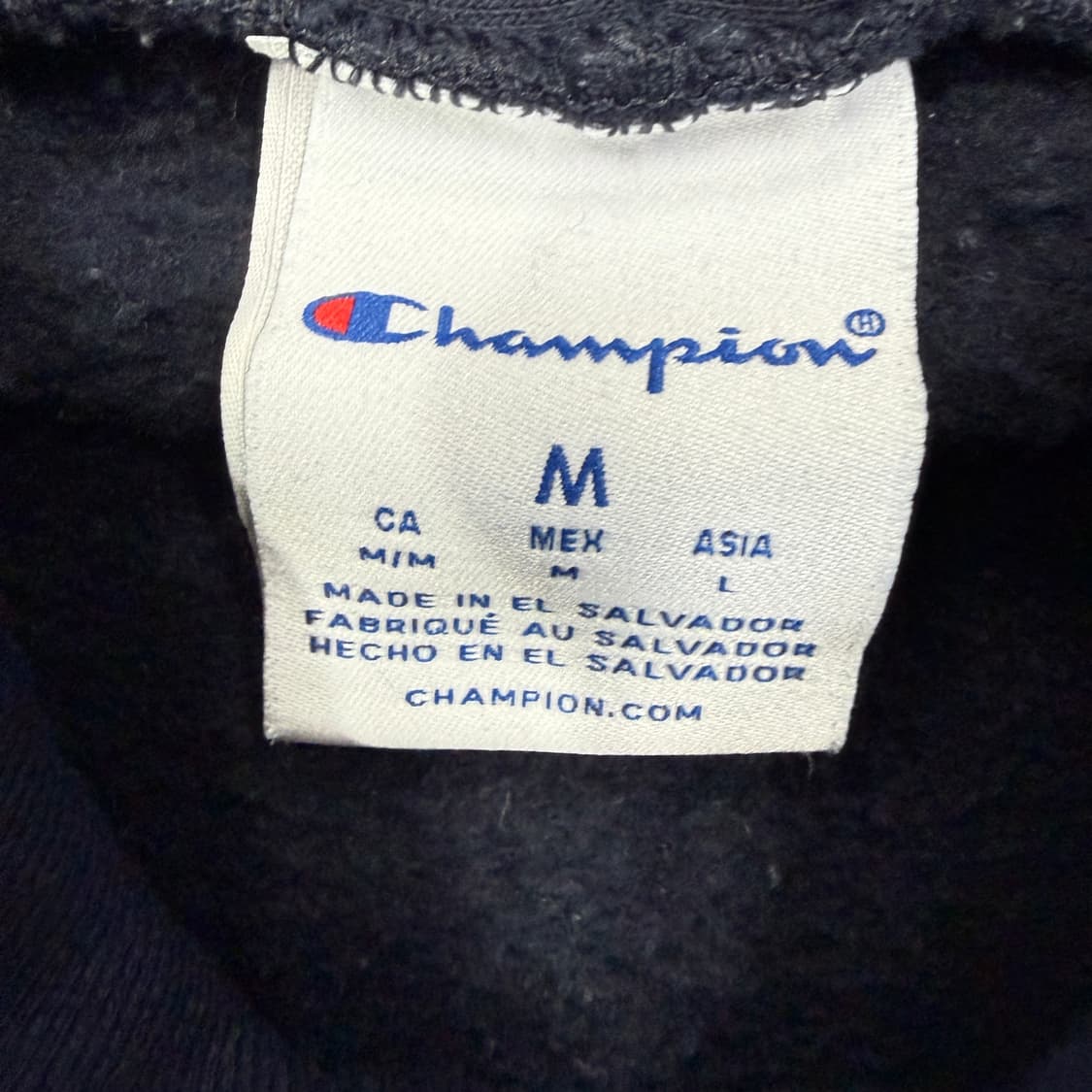 (M)챔피언Champion 하버드 후드티셔츠(네이비) 상품이미지2