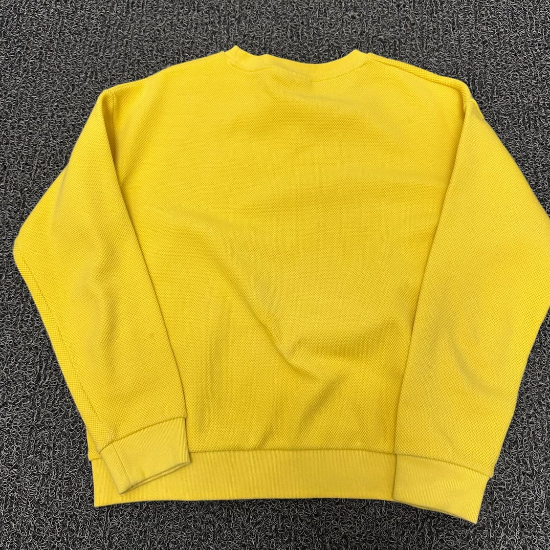 라코스테 여성 니트 맨투맨 옐로우 95사이즈 상품이미지4