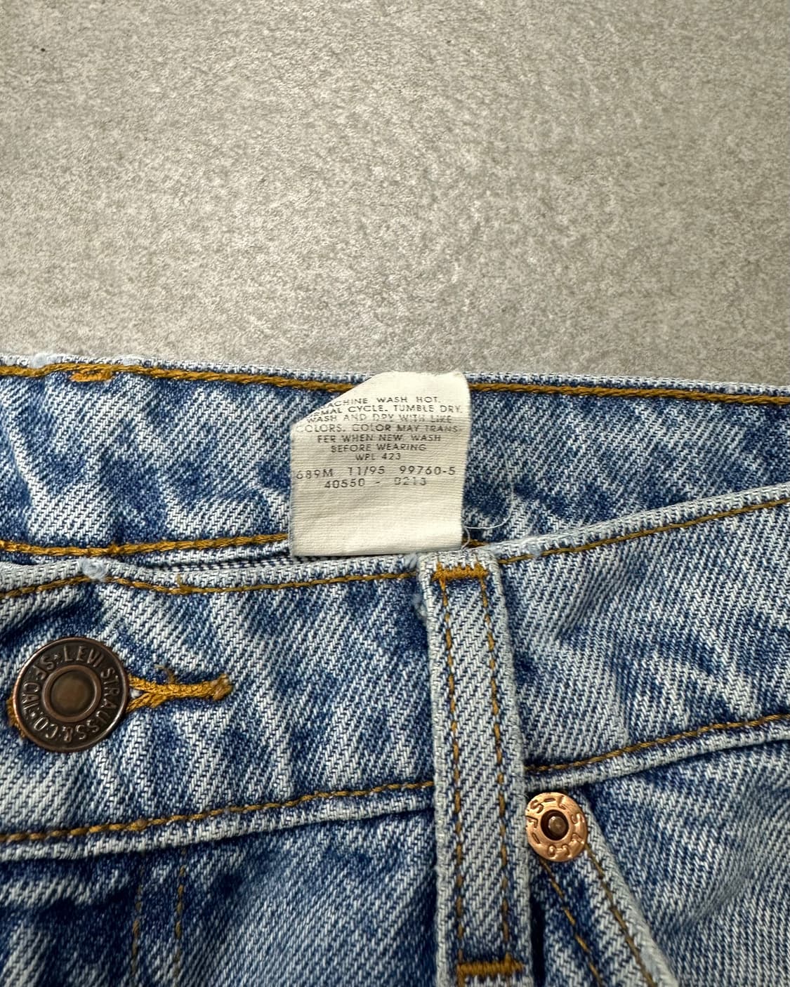 (허단41)90'S 리바이스 550 오렌지탭-M2037 상품이미지4