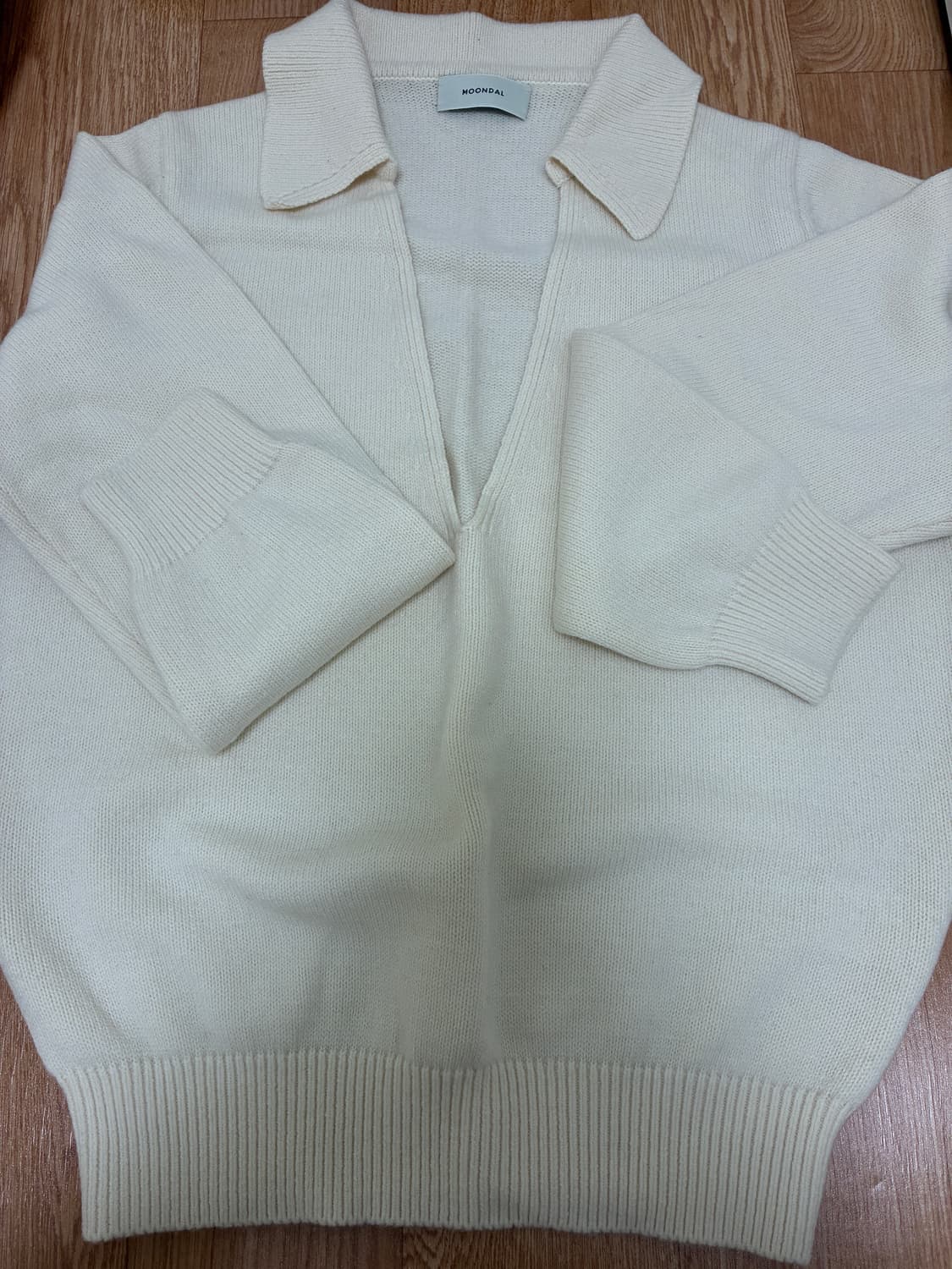 문달 슈퍼파인메리노울100% 니트 free  상품이미지1