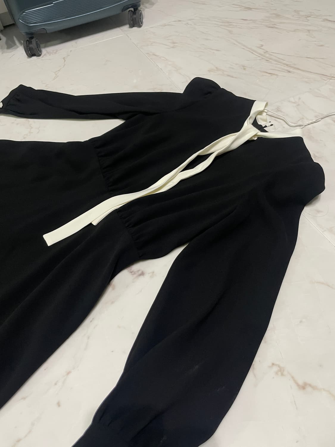 debb 리본 원피스 상품이미지3